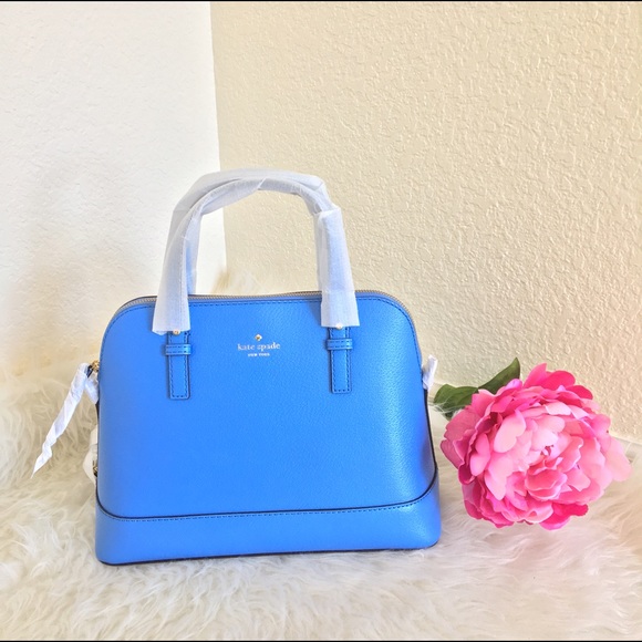 kate spade Handbags - Kate Spade Small Rachel Grand Street Blue Hand Bag